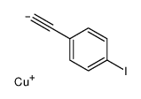 copper(1+),1-ethynyl-4-iodobenzene Structure