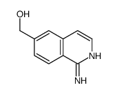 1-氨基-6-异喹啉甲醇结构式