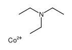 cobalt(2+),N,N-diethylethanamine Structure