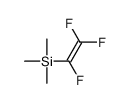trimethyl(1,2,2-trifluoroethenyl)silane Structure
