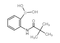2-(Pivalamido)phenylboronic Acid Structure