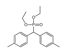 1-[diethoxyphosphoryl-(4-methylphenyl)methyl]-4-methylbenzene结构式