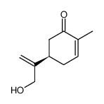 (R)-10-hydroxy carvone Structure