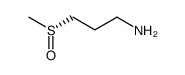 (R)-3-methanesulfinyl-propylamine Structure