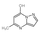 5-甲基吡唑并[1,5-A]嘧啶-7-醇结构式