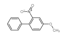 4-甲氧基-2-硝基联苯结构式