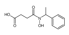 N-(α-methylbenzyl)-N-hydroxysuccinamic acid Structure