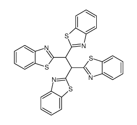 2,2',2'',2'''-(1,2-Ethanediylidene)tetrakisbenzothiazole Structure