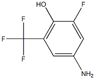 4-Amino-2-fluoro-6-(trifluoromethyl)phenol Structure