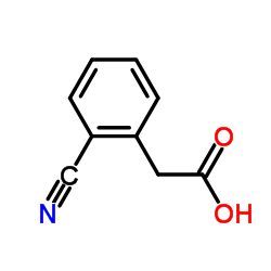 2-(2-氰基苯基)乙酸结构式