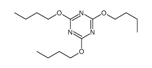 2,4,6-Tri(butyloxy)-1,3,5-triazine structure