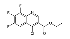 Ethyl 4-chloro-6-nitroquinoline-3-carboxylate Structure