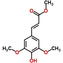 Methyl sinapate Structure
