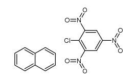 eqimolar complex of 2,4,6-trinitrochlorobenzene with naphthalene结构式