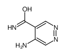 4-Pyridazinecarboxamide,5-amino-(8CI) Structure