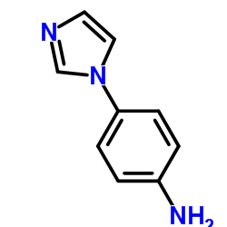 1-(4-氨基苯基)咪唑结构式
