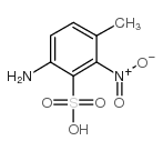 6-amino-3-methyl-2-nitrobenzenesulfonic acid Structure