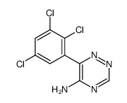 6-(2,3,5-trichlorophenyl)-1,2,4-triazin-5-amine结构式