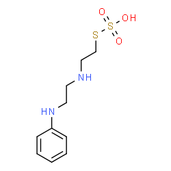 2-[(2-Anilinoethyl)amino]ethanethiol sulfate结构式