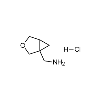 (3-氧杂双环[3.1.0]己烷-1-基)甲胺盐酸盐结构式