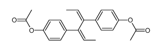 Z,Z-Dienestrol Diacetate结构式