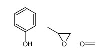 苯酚与甲基环氧乙烷和甲醛的聚合物结构式