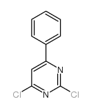 2,4-二氯-6-苯基嘧啶结构式