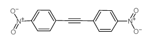 1,2-Bis(4-nitrophenyl)ethyne Structure