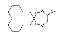 3-hydroxy-1,2,5,6-tetraoxaspiro[6.11]octadecane Structure