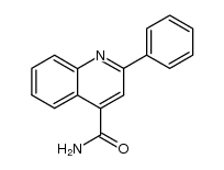 2-phenyl-4-quinolinecarboxamide结构式