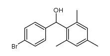 4-Bromo-2',4',6'-trimethylbenzhydrol Structure