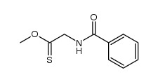 methyl thionohippurate结构式