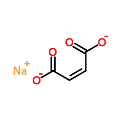 顺丁烯二酸单钠盐三水合物结构式
