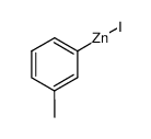 3-甲基苯基碘化锌溶液结构式