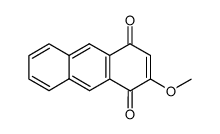 2-methoxy-1,4-anthracenedione Structure