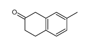 7-甲基-2-四氢萘酮结构式