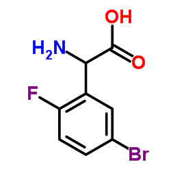 Amino(5-bromo-2-fluorophenyl)acetic acid picture