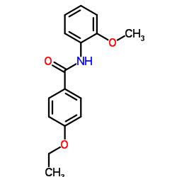 4-Ethoxy-N-(2-methoxyphenyl)benzamide结构式