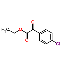 Ethyl 2-(4-chlorophenyl)-2-oxoacetate Structure