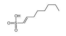1-Octene-1-sulfonic acid sodium salt Structure