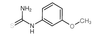 1-(3-methoxyphenyl)-2-thiourea structure