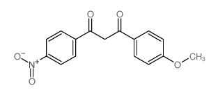 1-(4-methoxyphenyl)-3-(4-nitrophenyl)propane-1,3-dione结构式