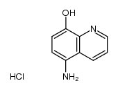 5-Amino-8-hydroxyquinoline hydrochloride结构式