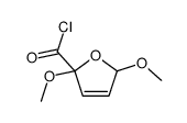 2,5-dimethoxy-2H-furan-5-carbonyl chloride Structure