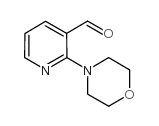 2-吗啉代吡啶-3-醛结构式