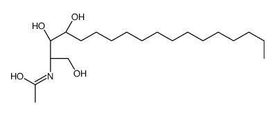 N-乙酰基4-羟基鞘氨醇(酿酒酵母)结构式