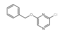 2-(苄氧基)-6-氯吡嗪结构式
