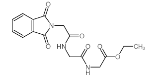 Glycine,N-[(1,3-dihydro-1,3-dioxo-2H-isoindol-2-yl)acetyl]glycyl-, ethyl ester (9CI)结构式
