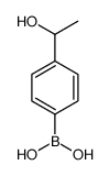 4-(1-羟乙基)苯基硼酸结构式