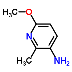 2-甲氧基-5-氨基-6-甲基吡啶结构式